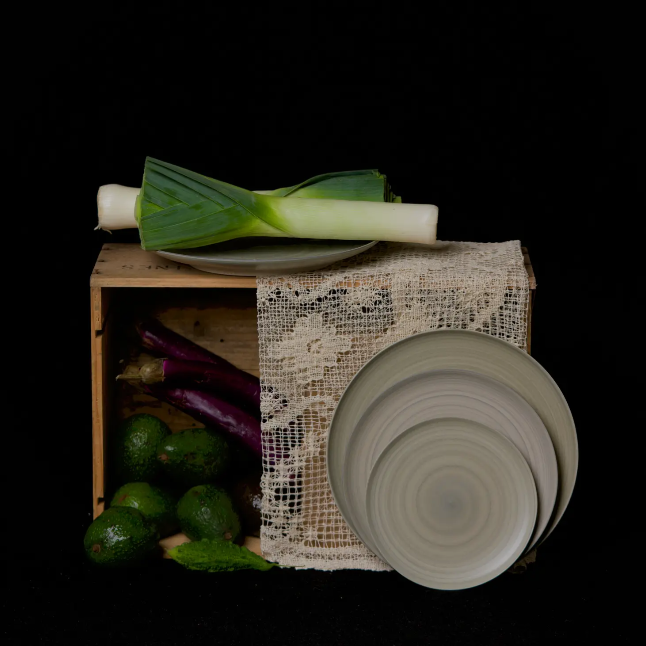 Hermit Plates, Slate