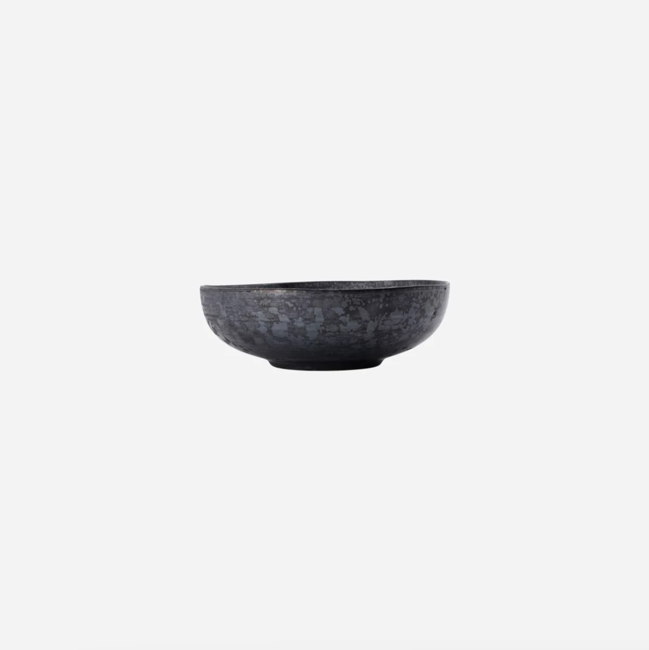 Pion Shallow Black Bowl