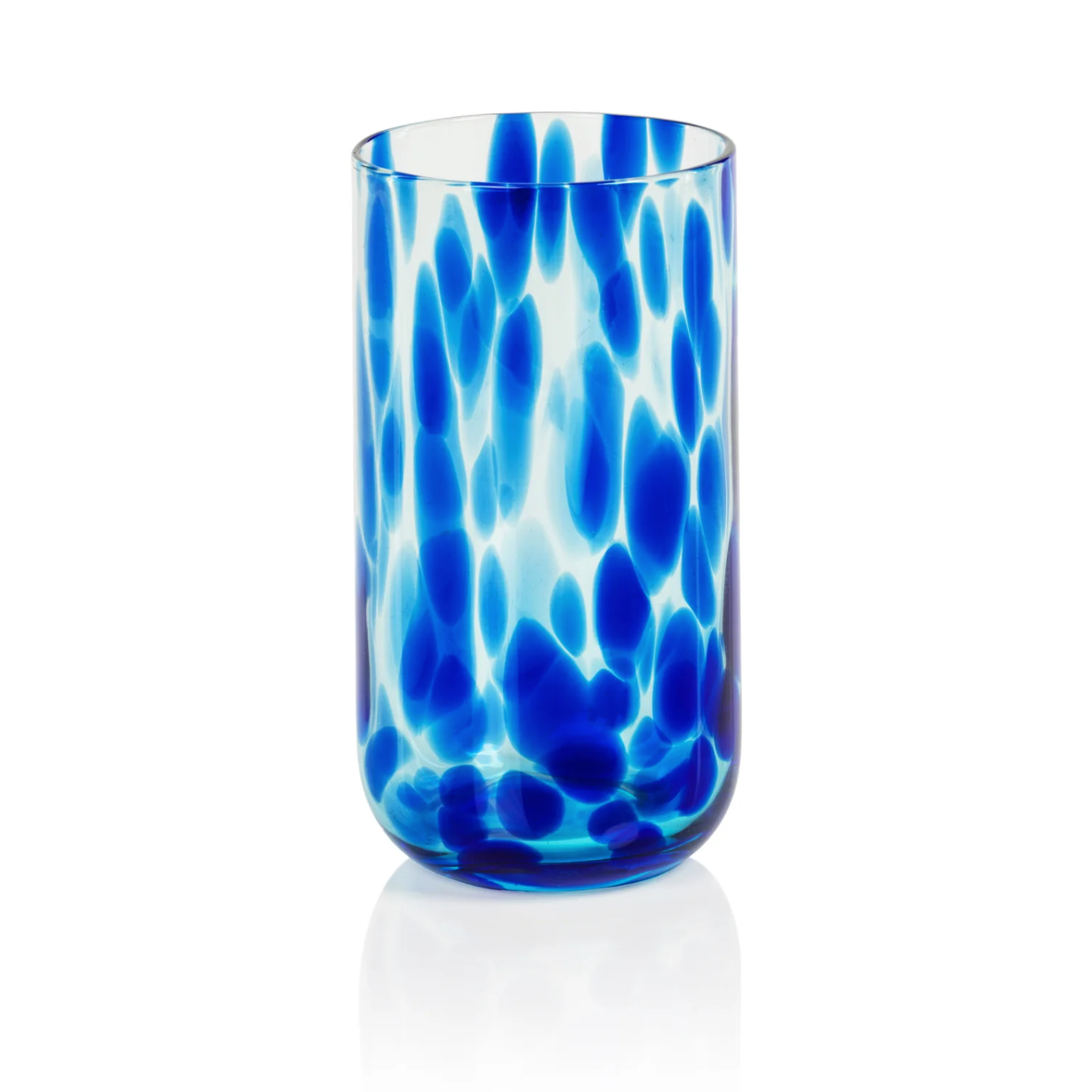 Blue Tortoise HIghball Glass