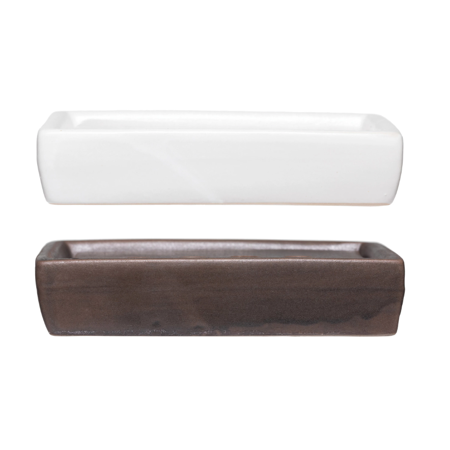 Stoneware Soap Dish