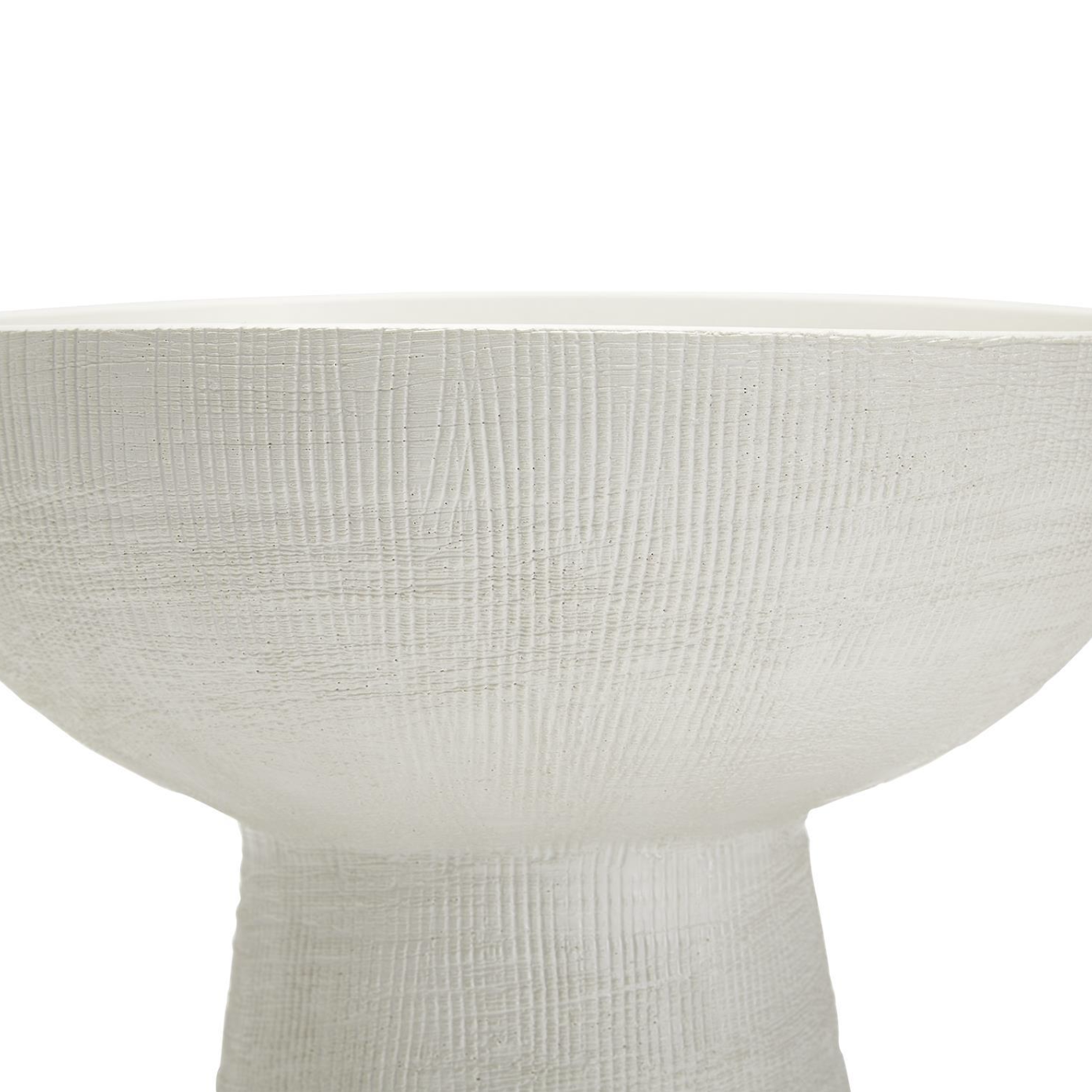 Steel Scratch Pedestal Bowl