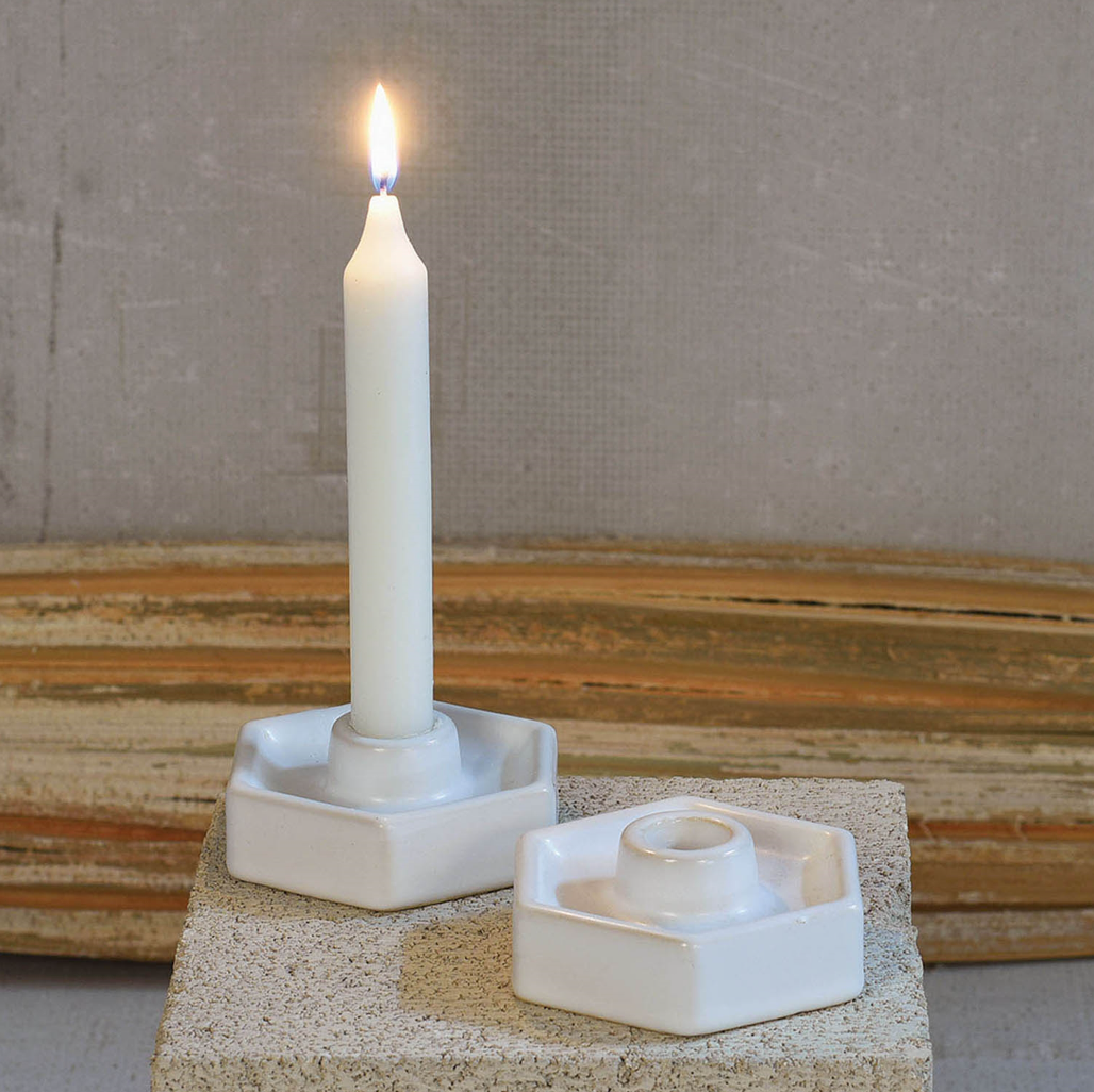 Hexagon Matte Candle Holder