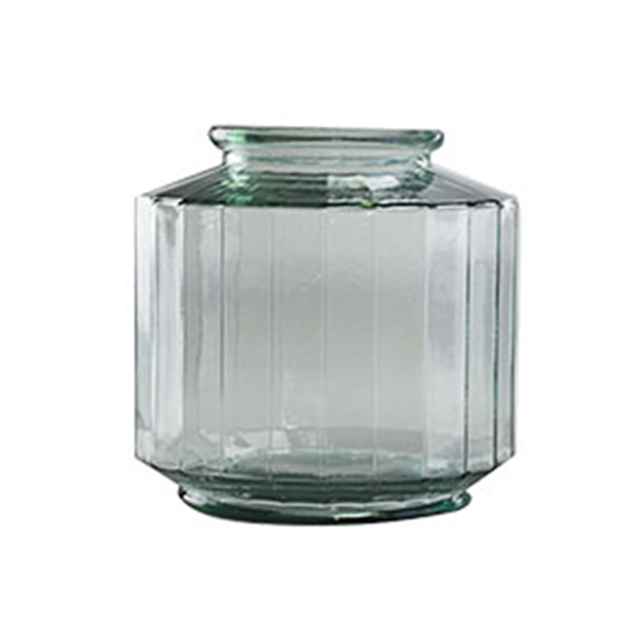 Strepe Recycled Glass Vase