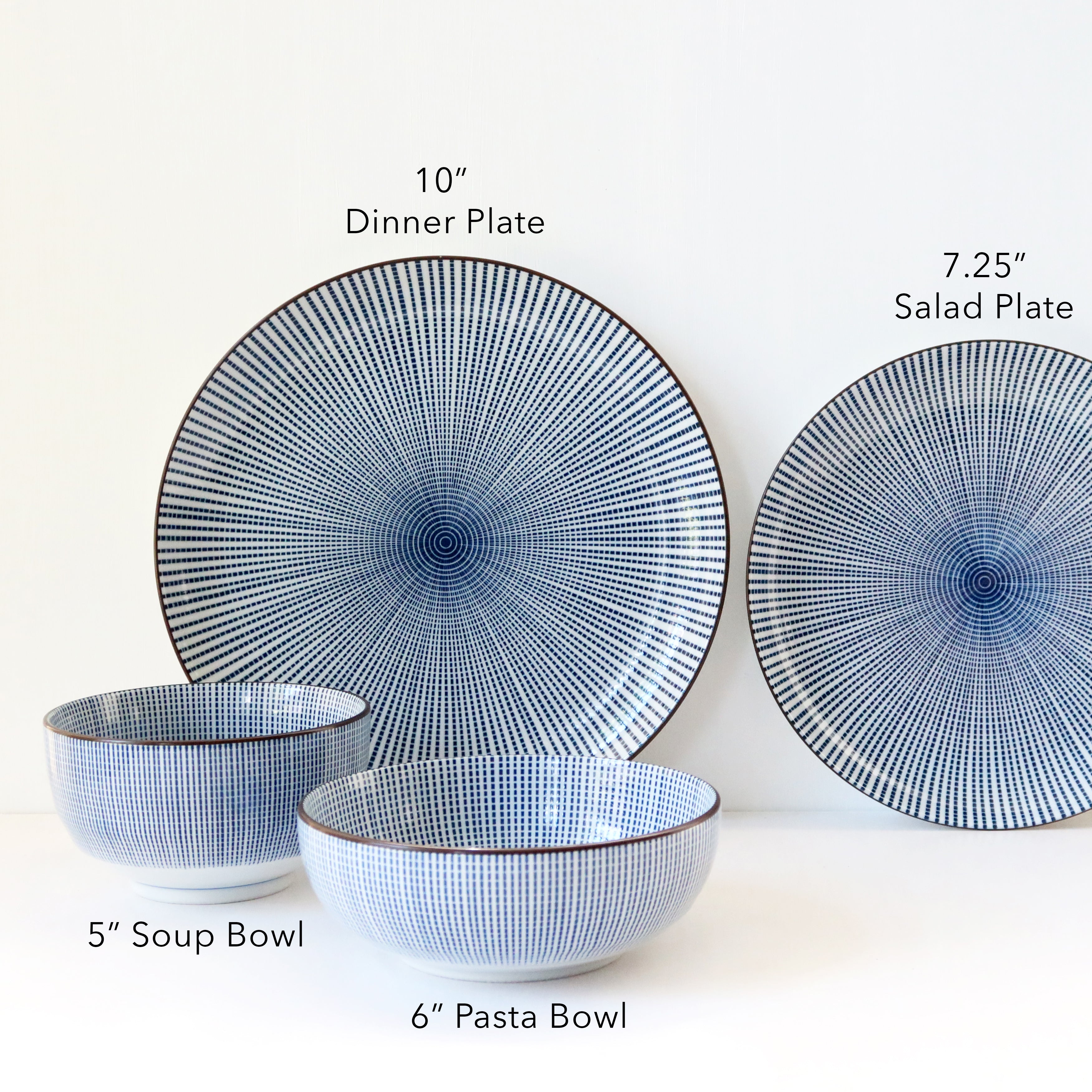 Blue Radiance Wide Bowl