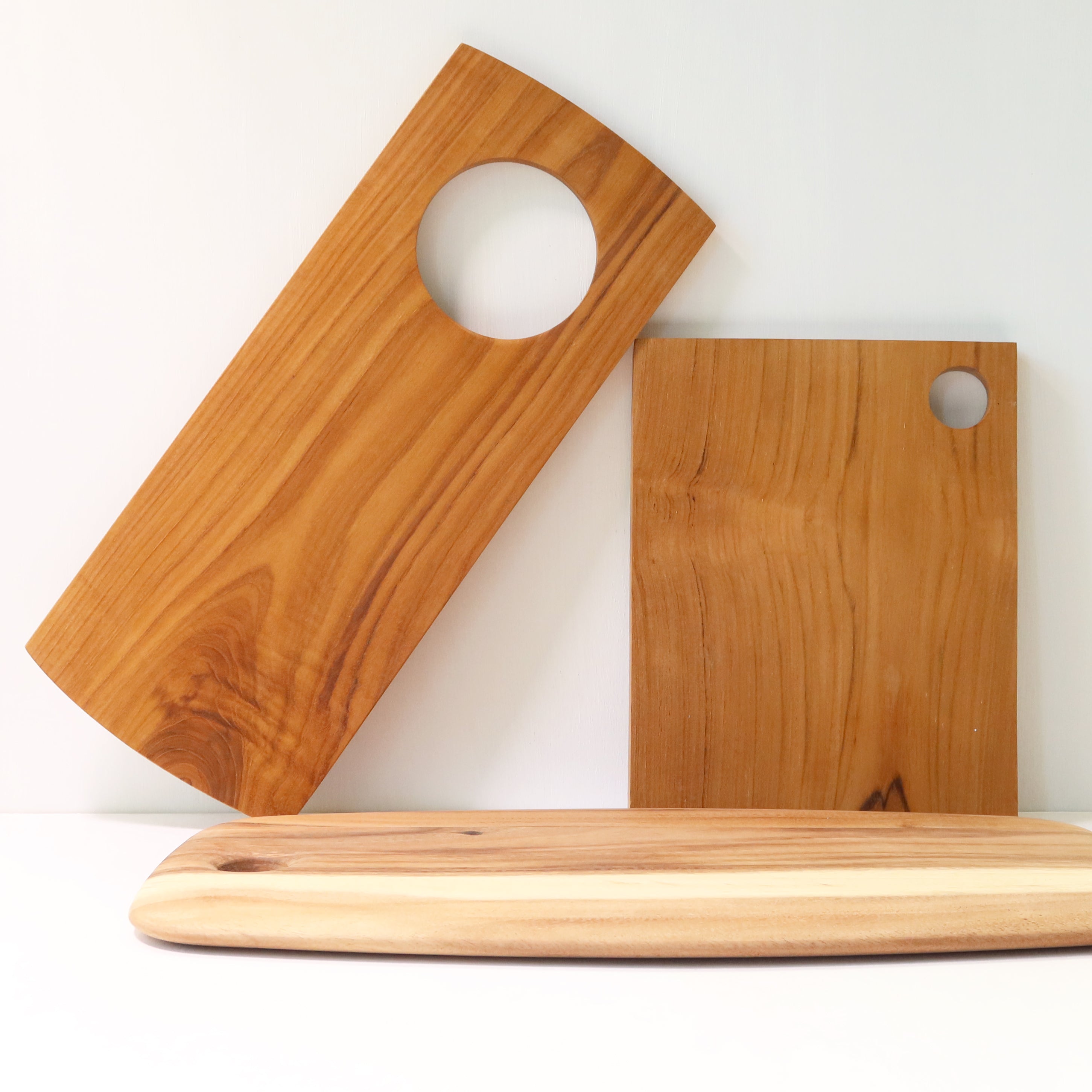 Narrow Cheese Board in Teak