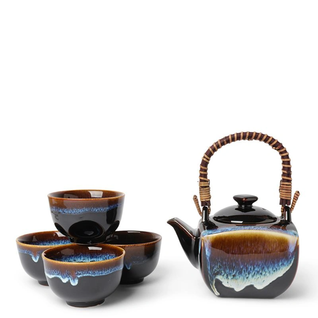 Tea Set, Ocean Waves