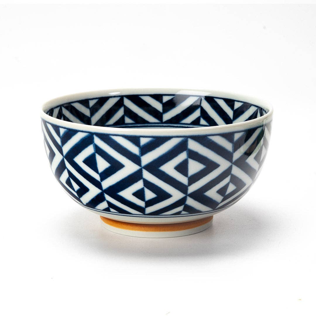 Blue Weave Medium Bowl
