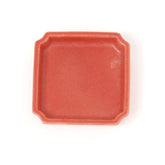 Red Square Sauce Plate