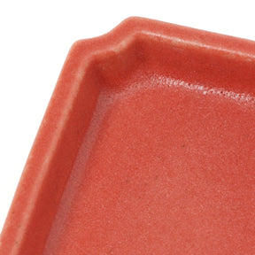 Red Square Sauce Plate