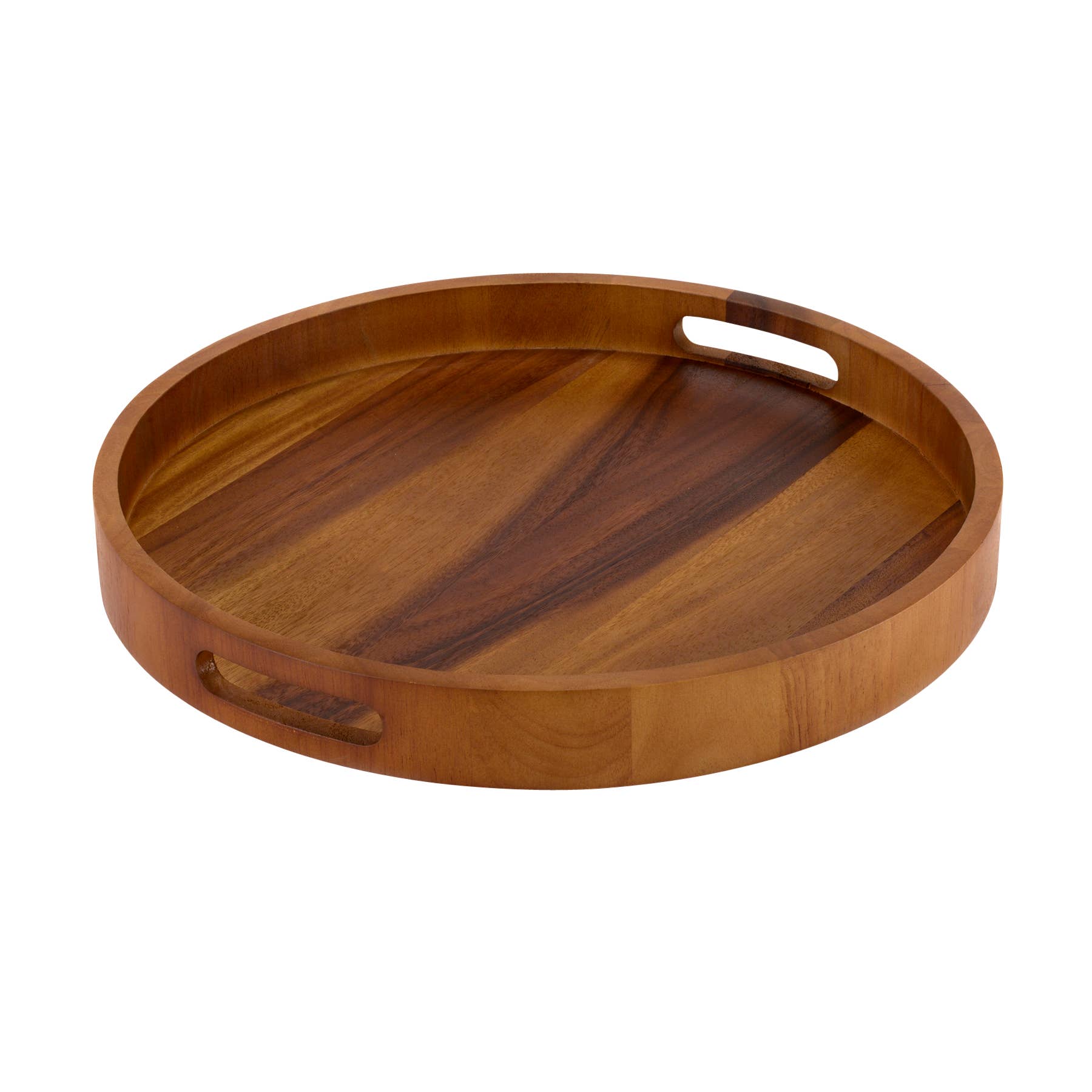 Acacia Round Serving Tray