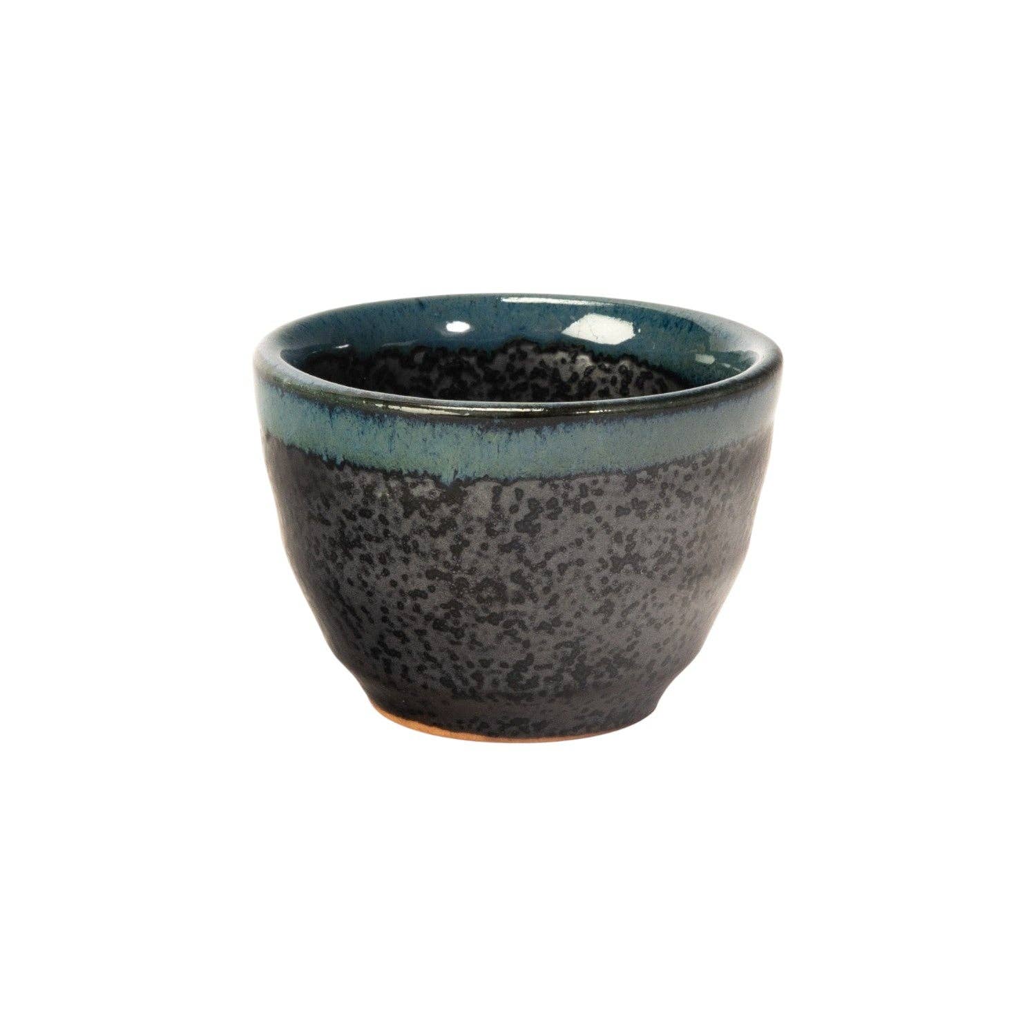 Blue Striped Sake Cup