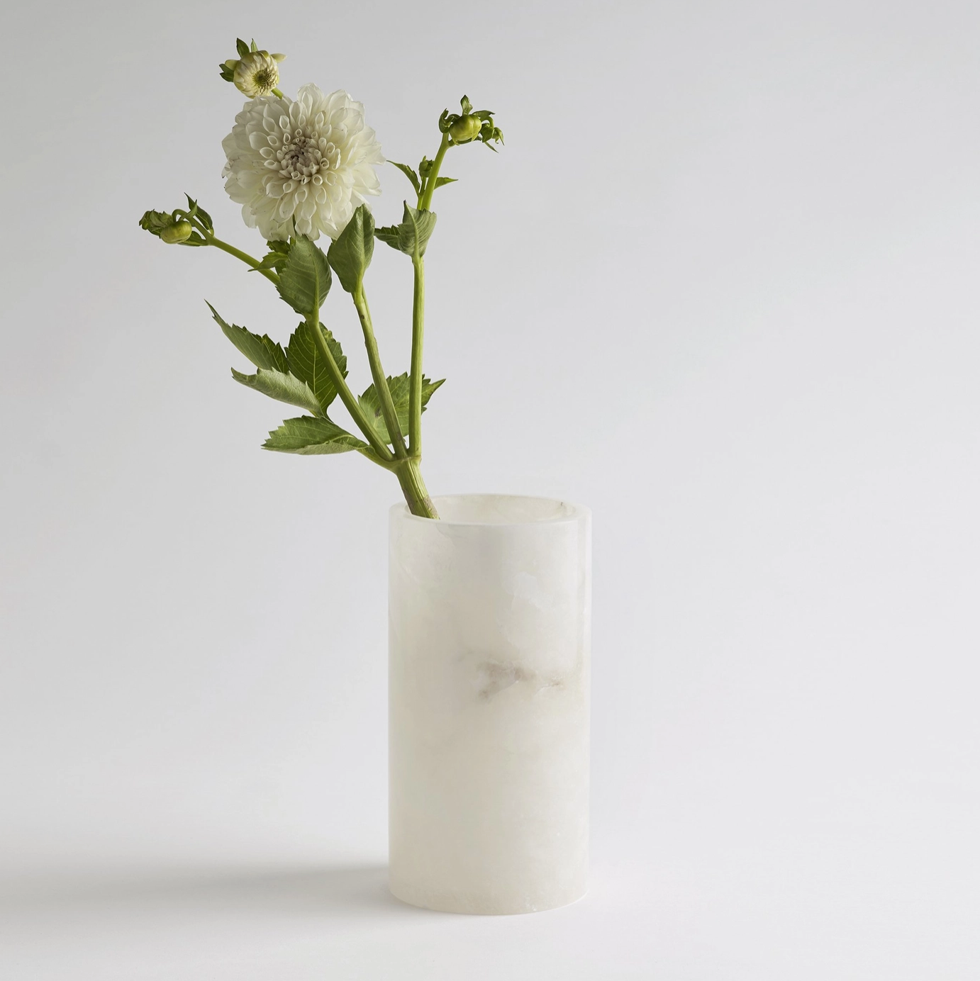 Alabaster Tall Vase