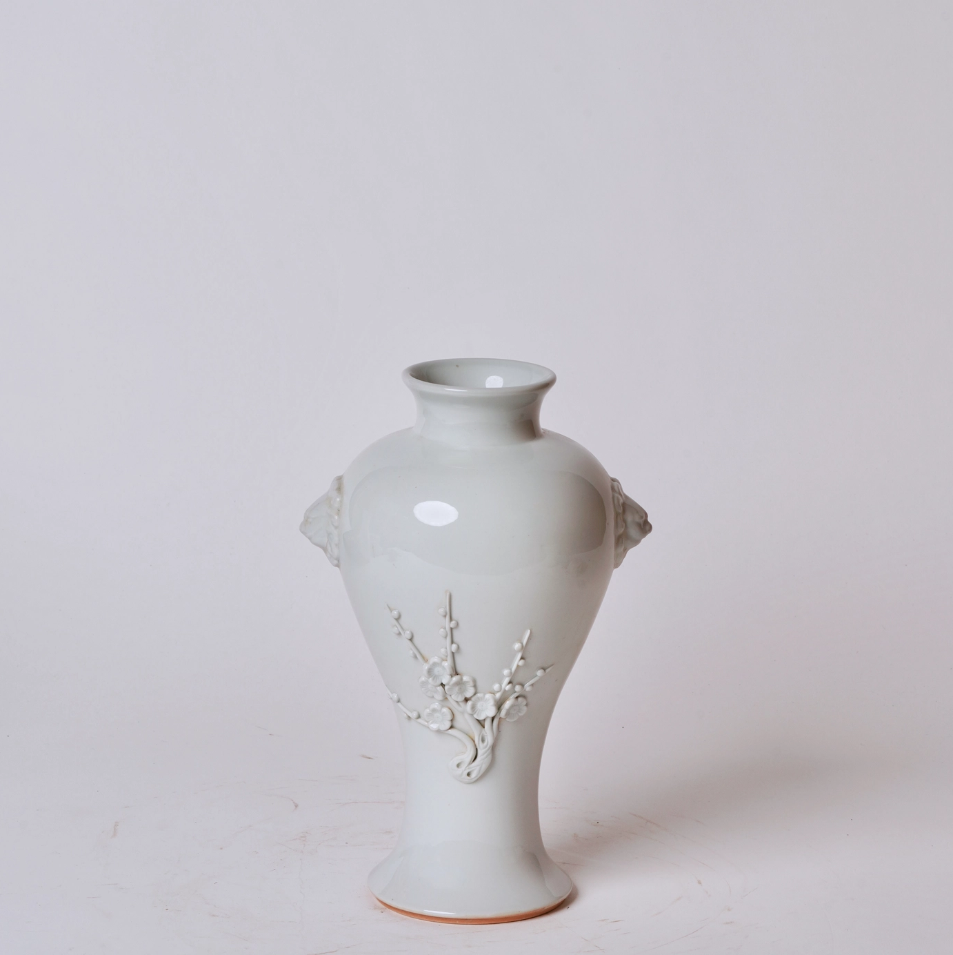 White Porcelain Amphora Vase