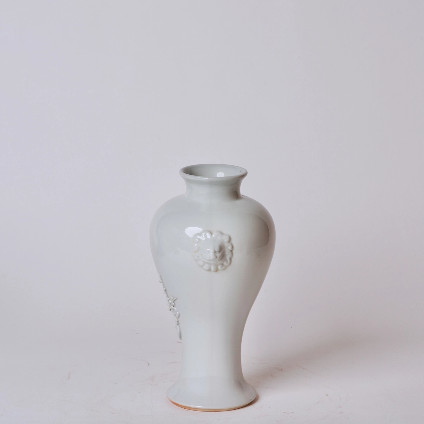 White Porcelain Amphora Vase