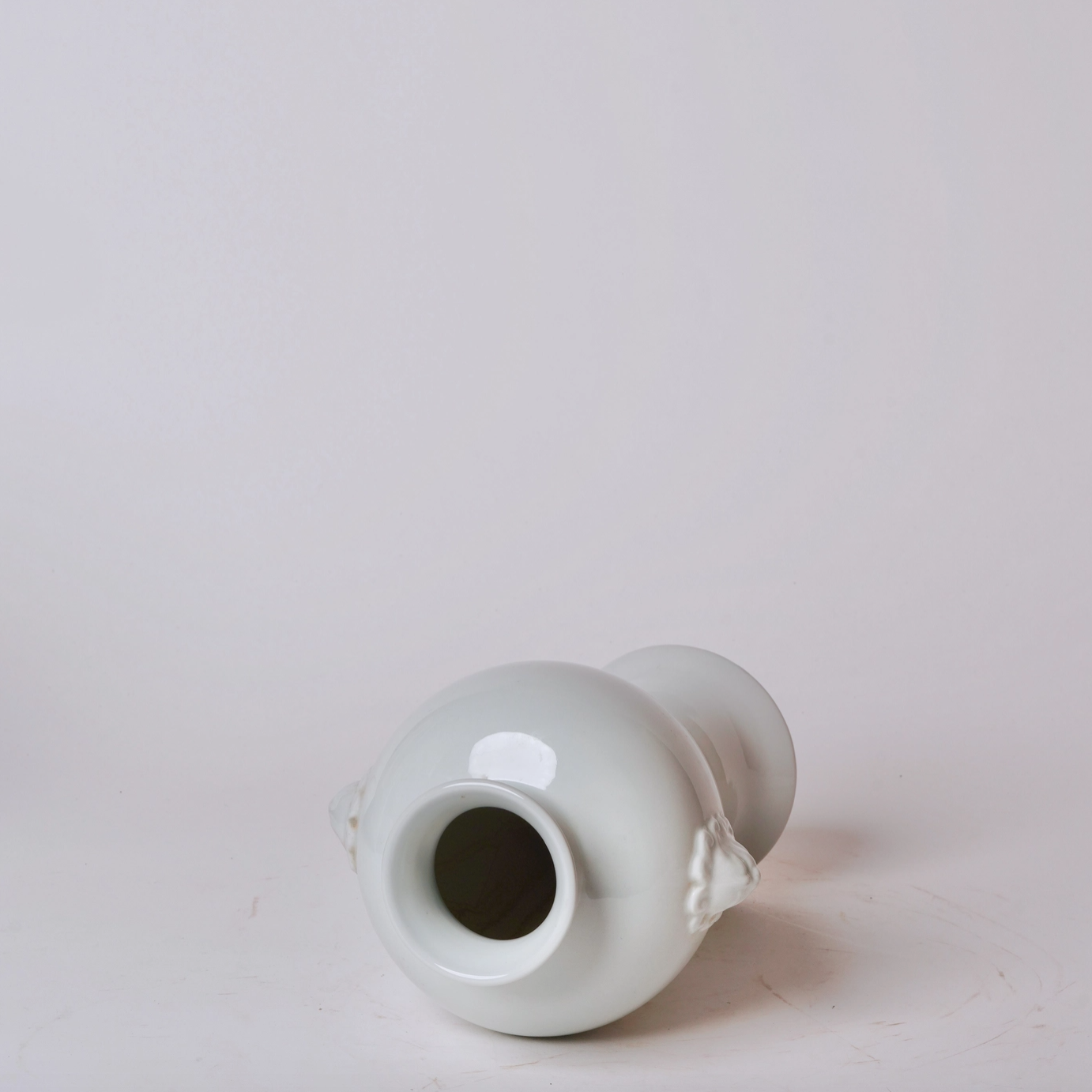 White Porcelain Amphora Vase