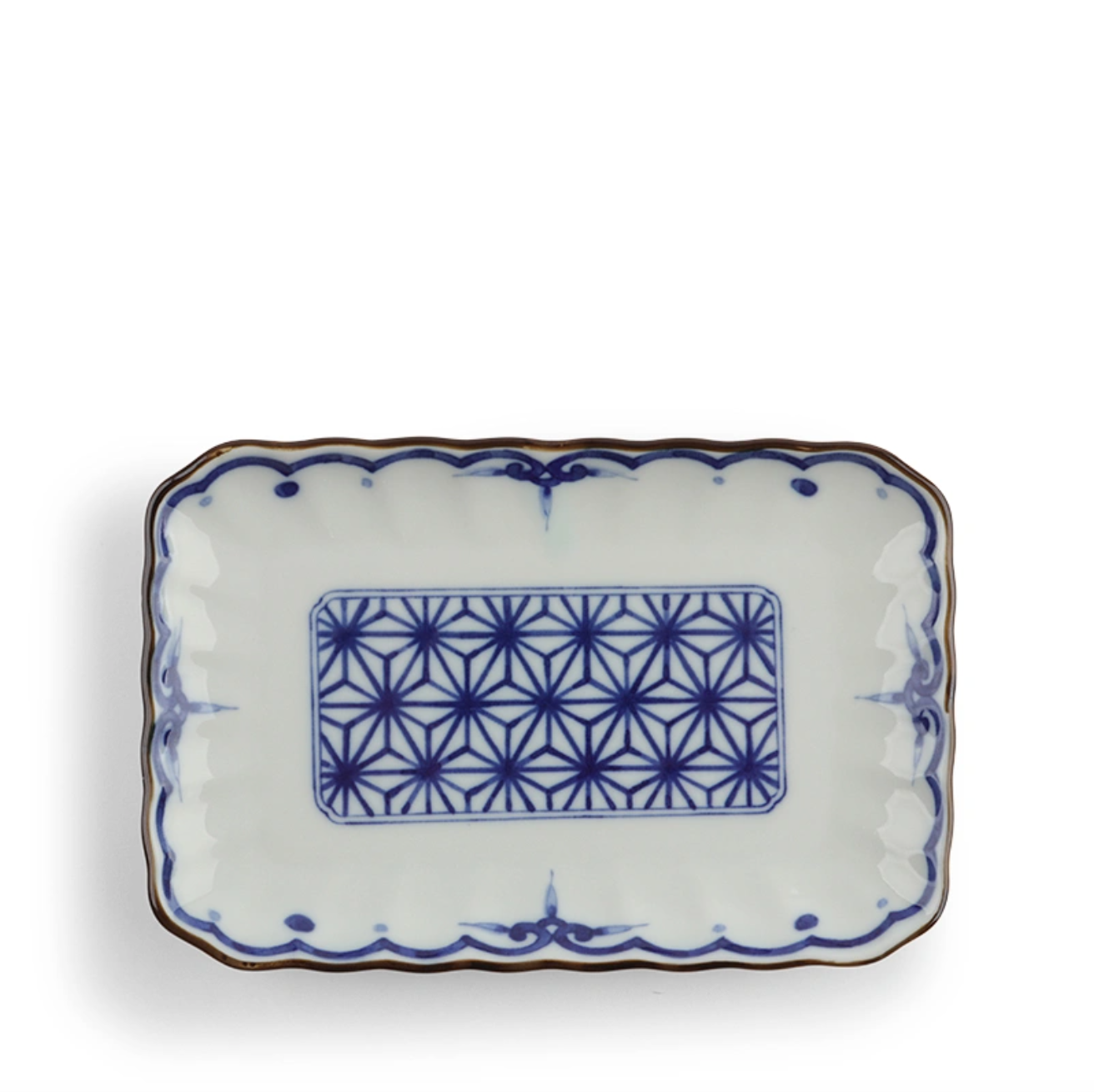 Arabasque Rectangle Plate