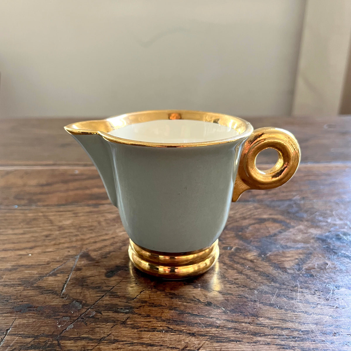 Vintage French Art Deco Tea Set, Set of 7