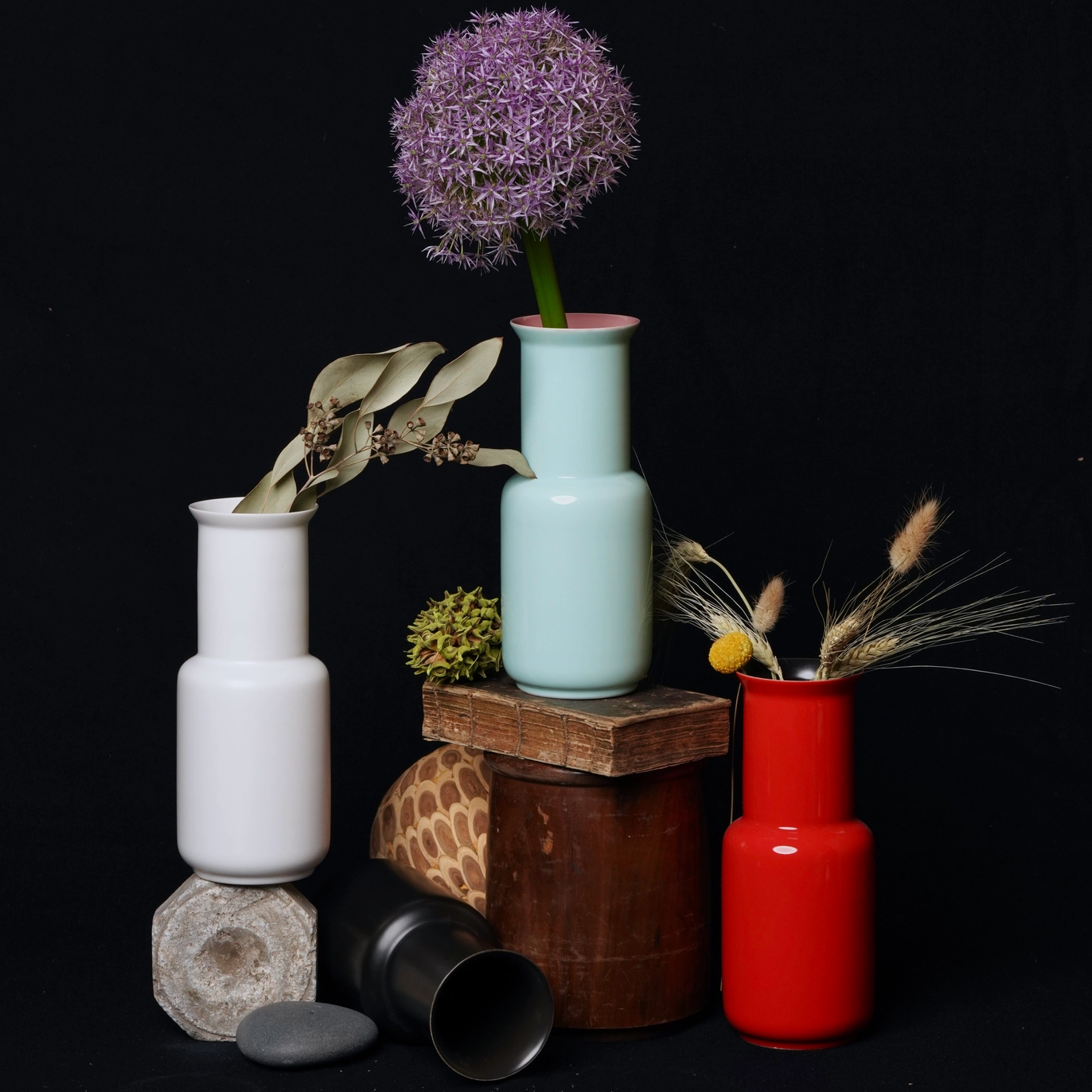 Bamboo Porcelain Vase