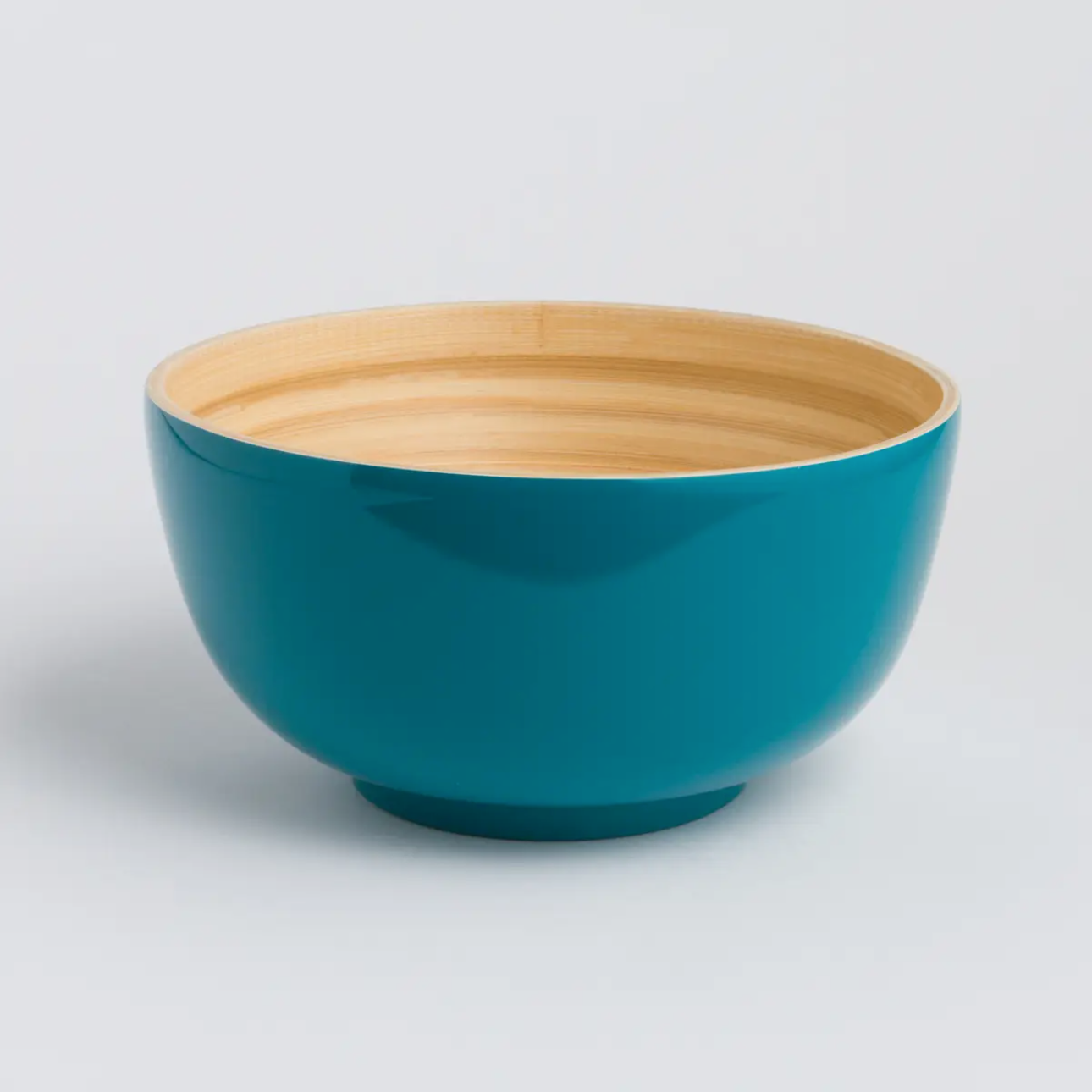 Bamboo Serving Bowl in Lacquer, Large