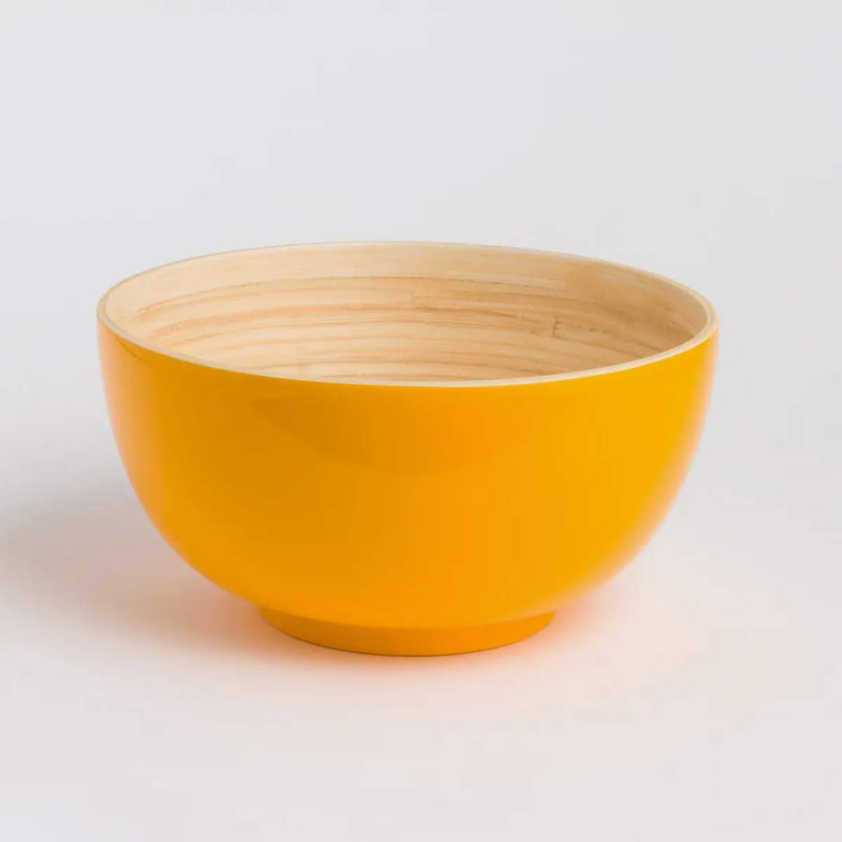 Bamboo Serving Bowl in Lacquer, Large