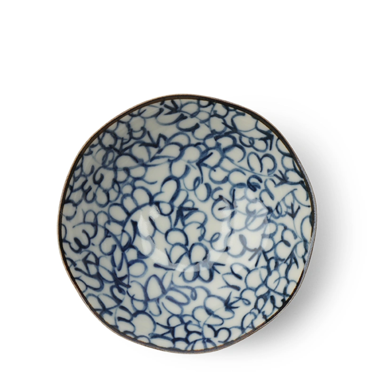 Blue Arabesque Sauce Bowl