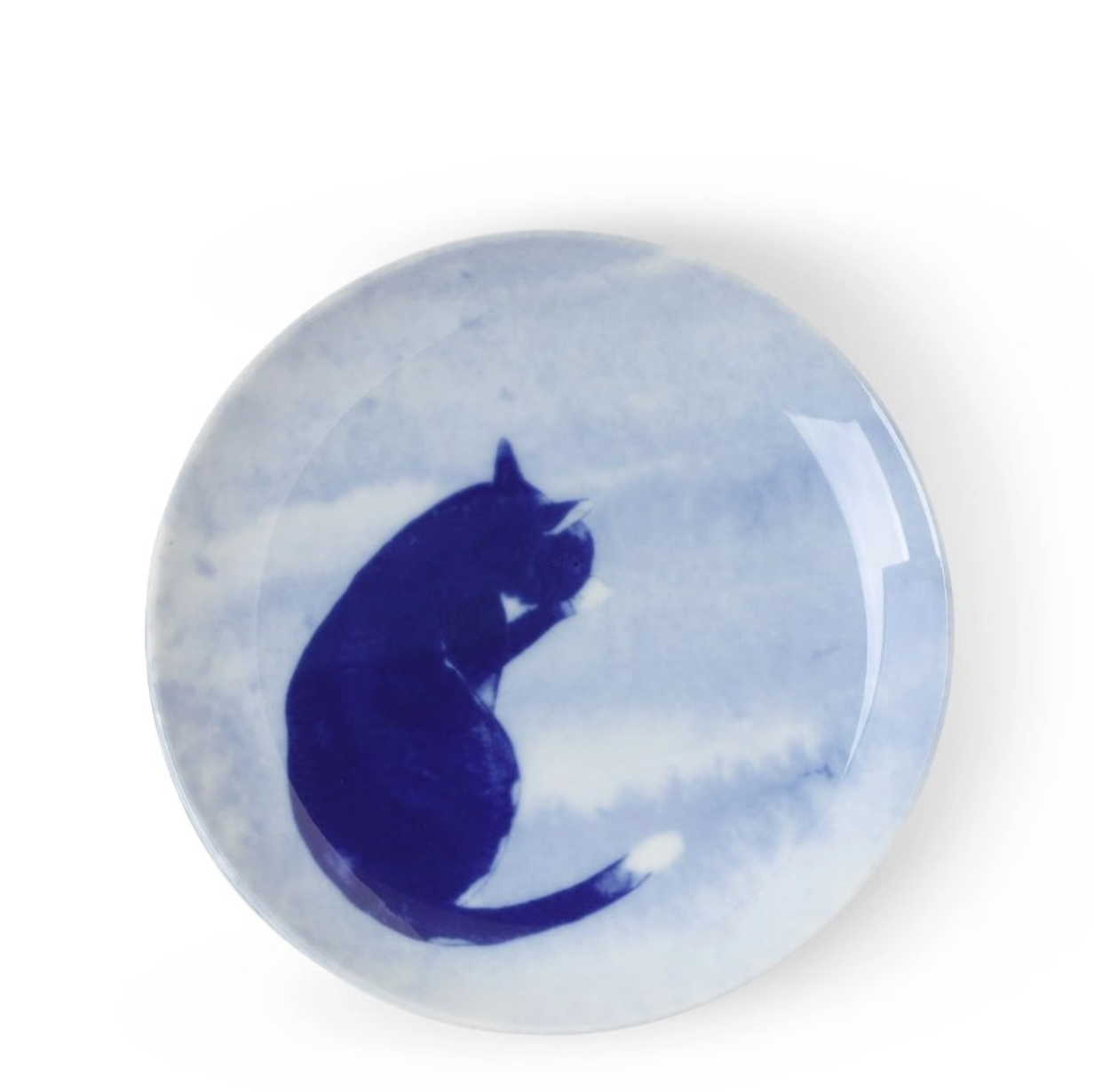 Blue Cat Appetizer Plates