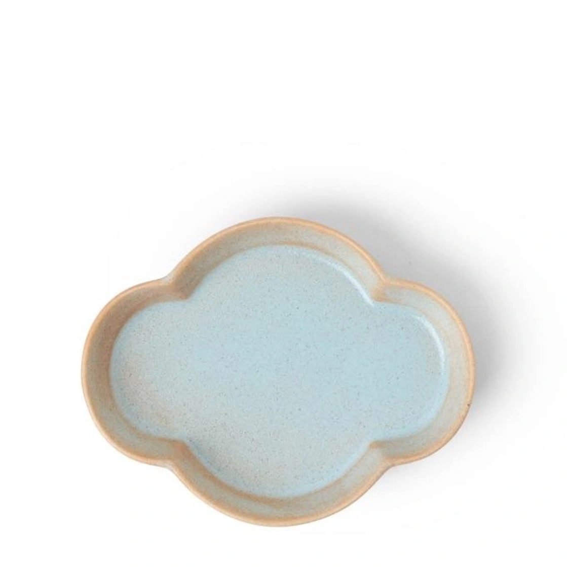 Sky Blue Cloud Plate