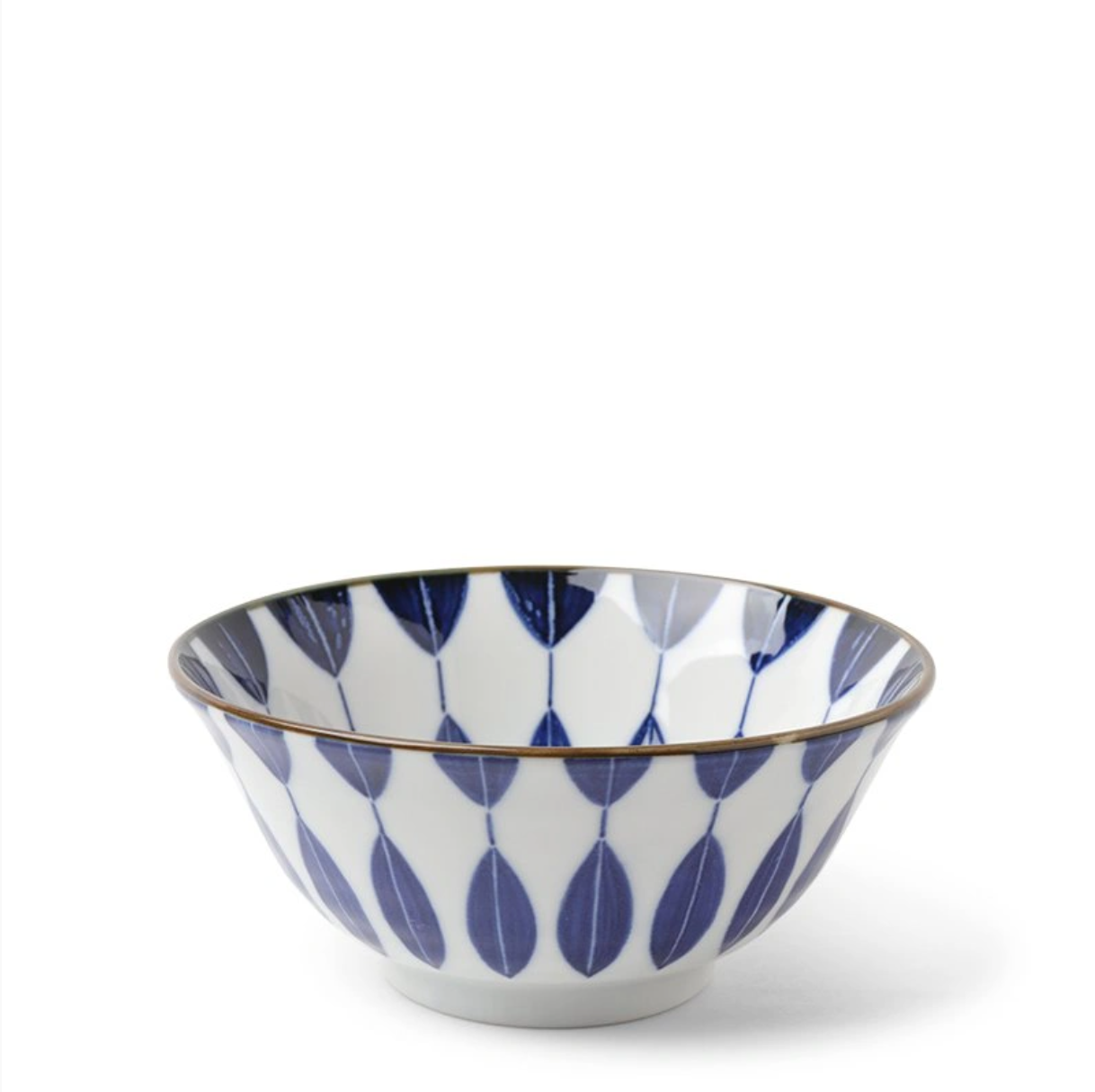 Blue Feather Bowl