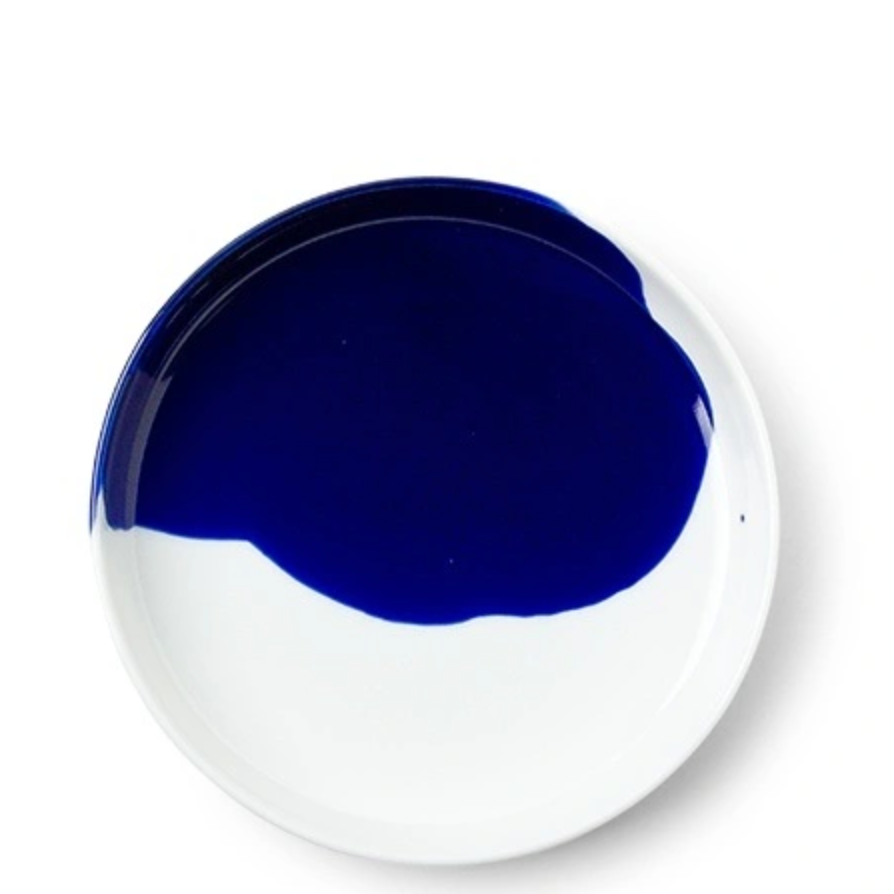 Blue Splash Deep Plate