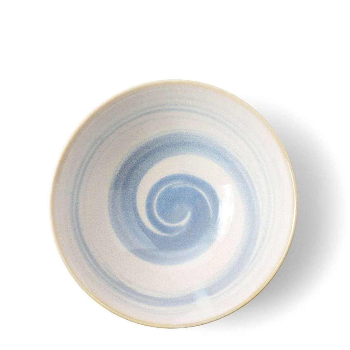 Blue Swirl Rice Bowl