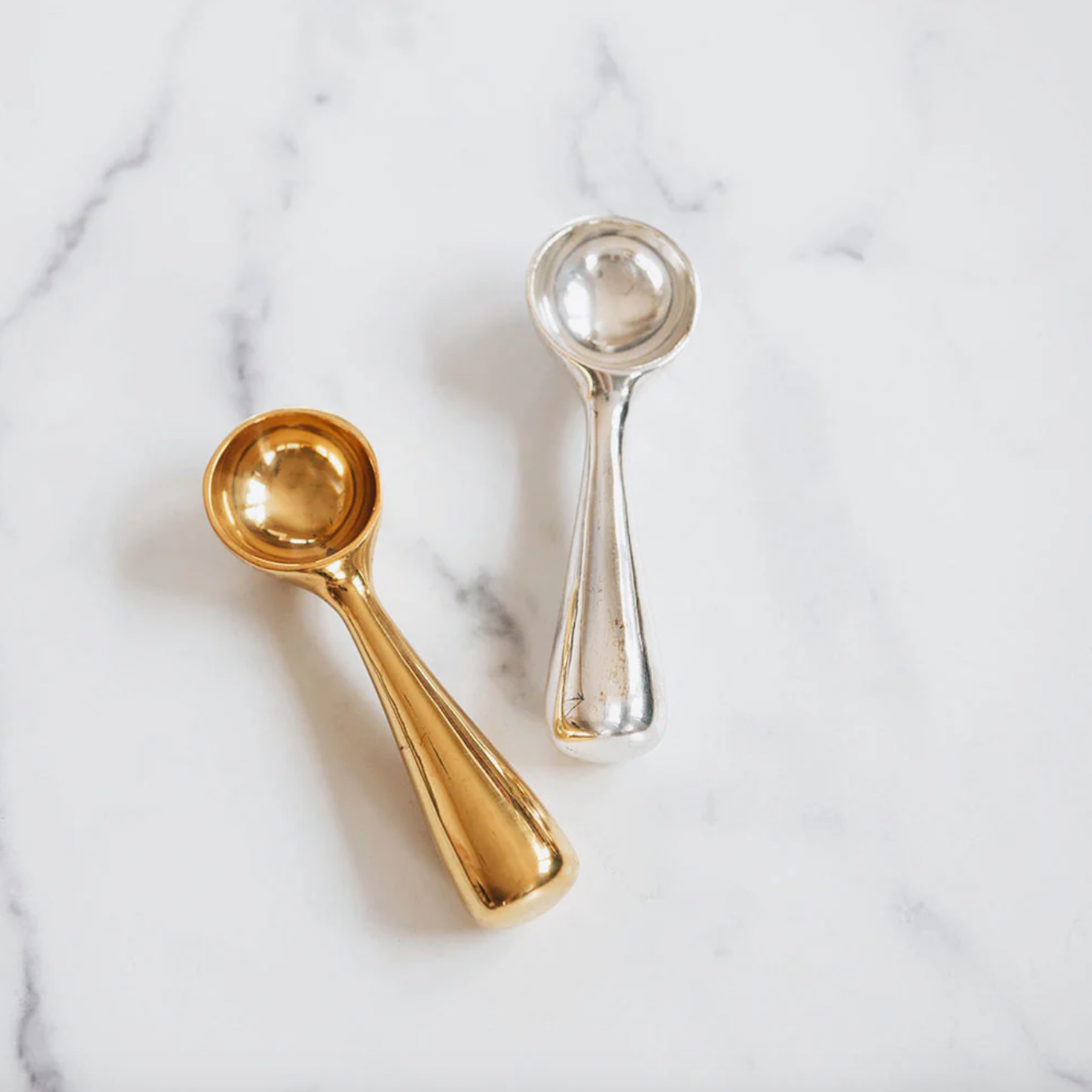 Brass Plated Dessert Scoop