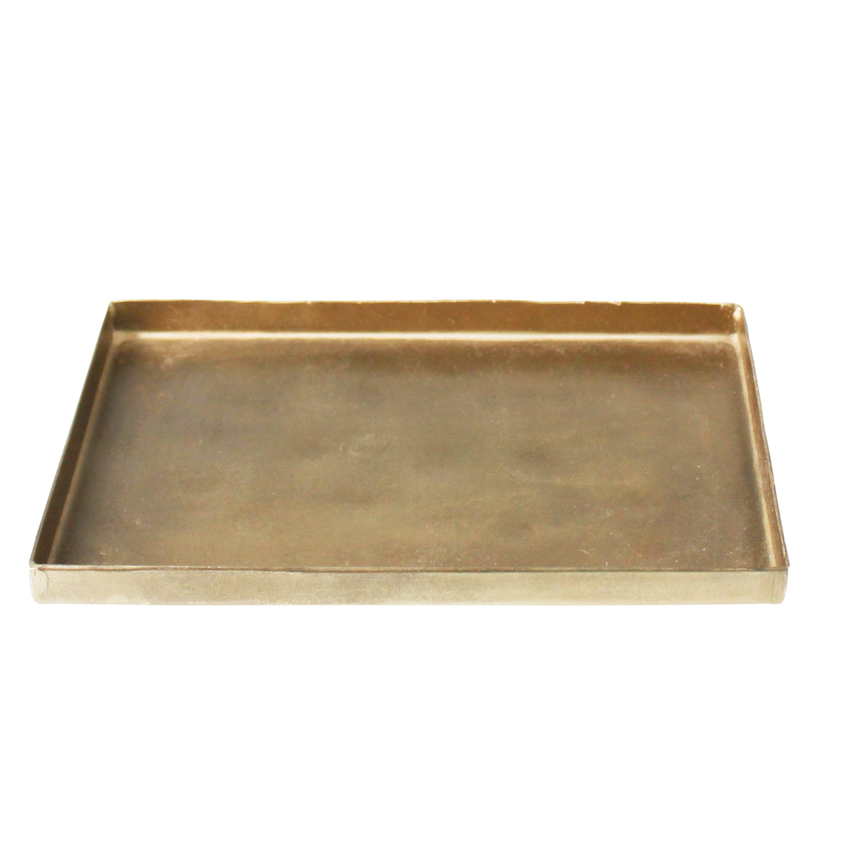 Hammered Brass Tray, Rectangle