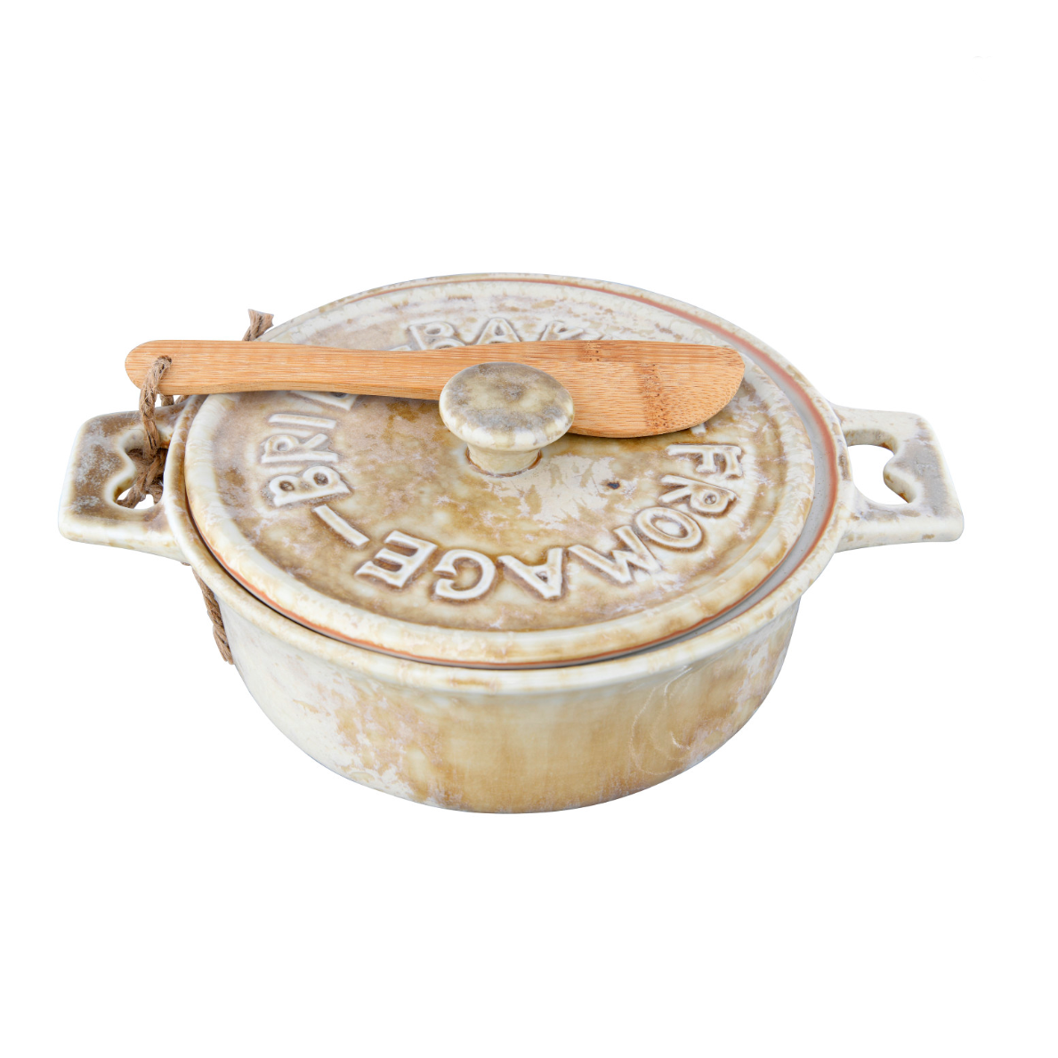 Stoneware Brie Baker