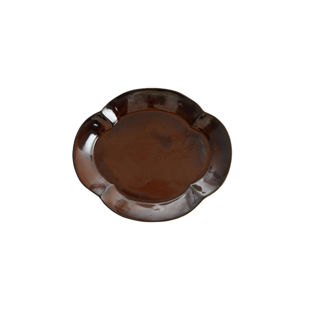 Sienna Scalloped Round Plate