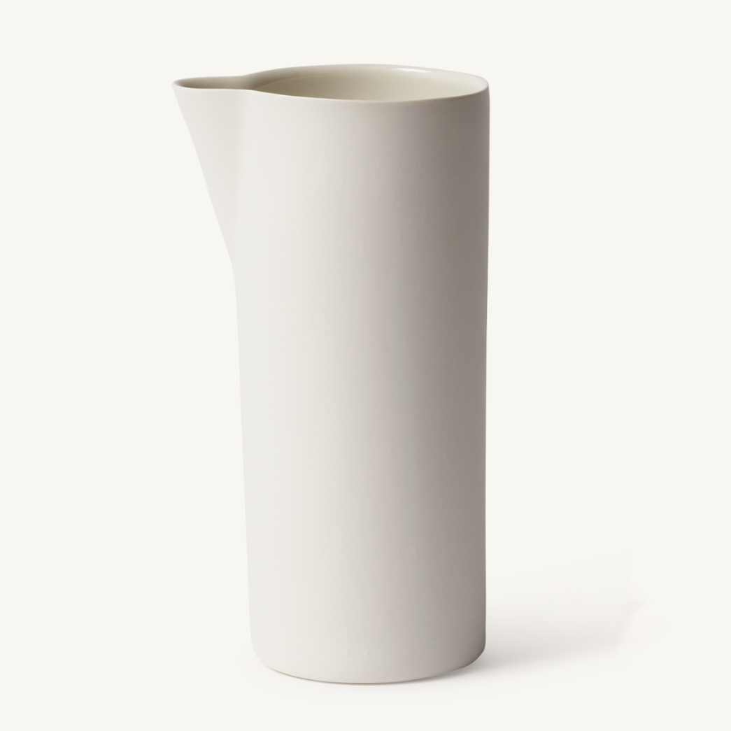 Milk Porcelain Carafe