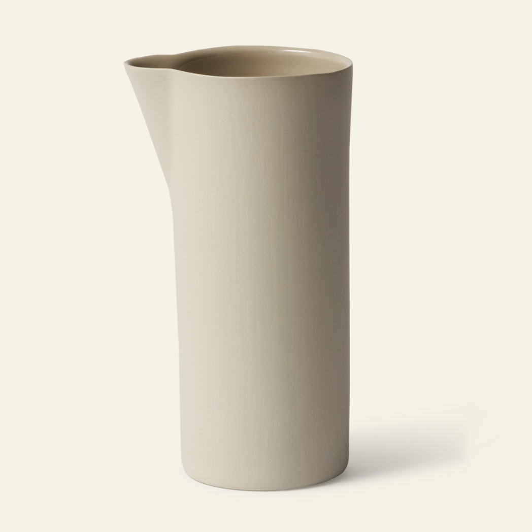 Sand Porcelain Carafe