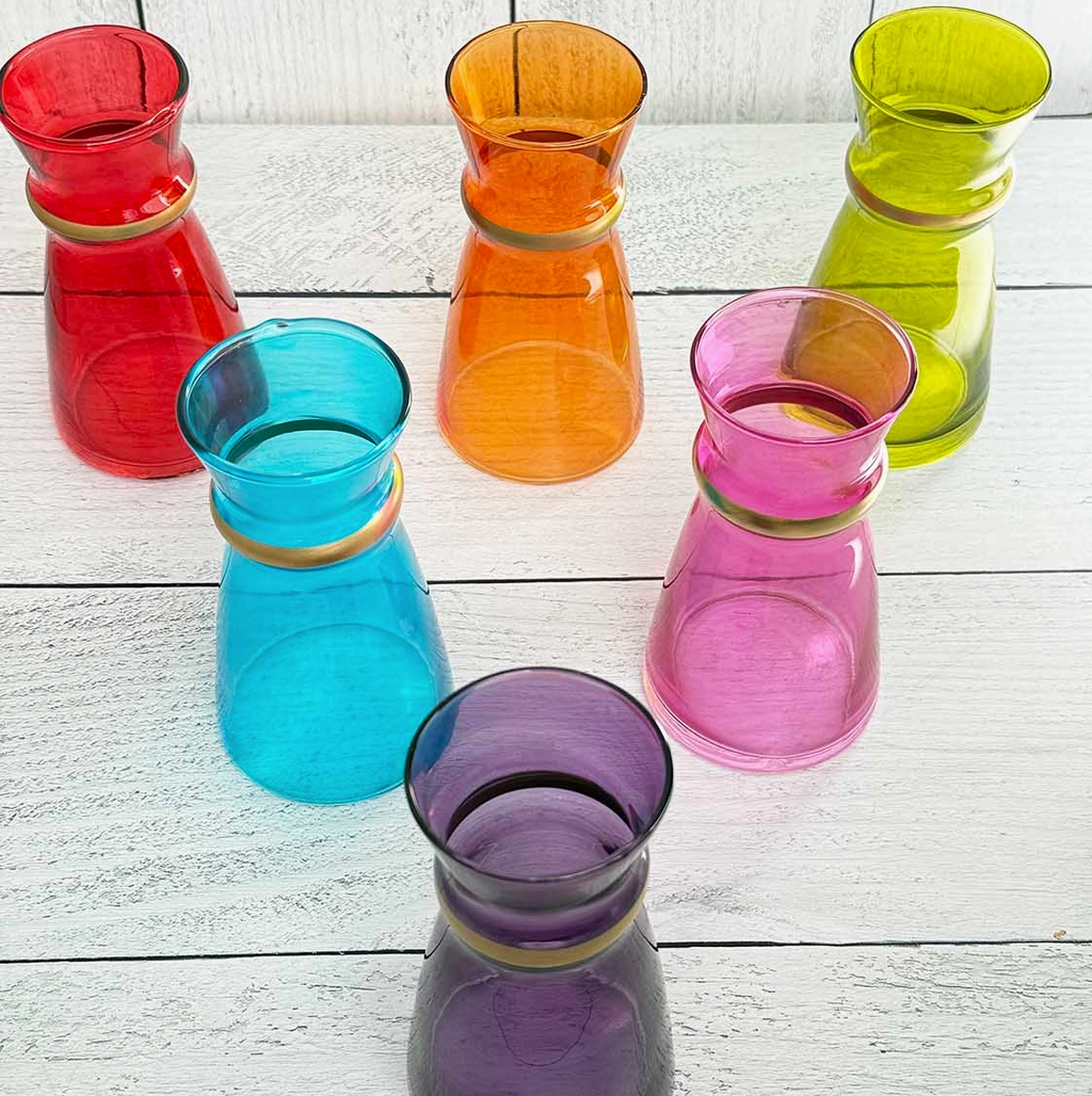 Moroccan Colored Carafes