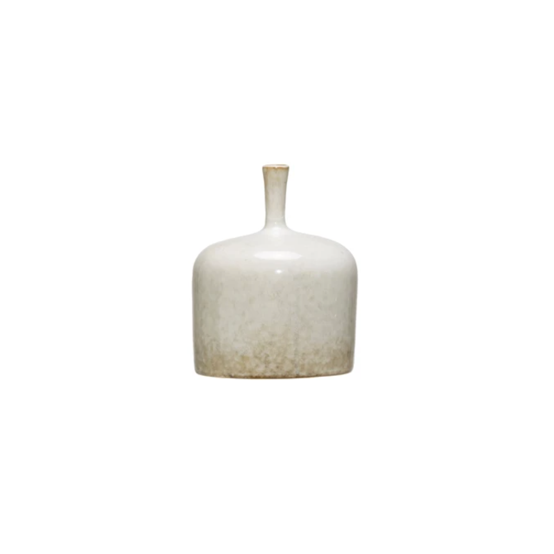 Cream Stoneware Vase