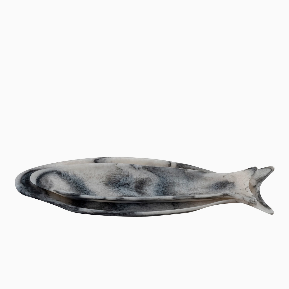 Fish Platter, Grey