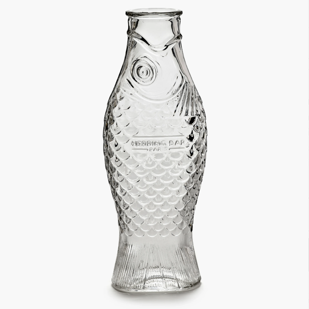 Fish Carafe, Clear