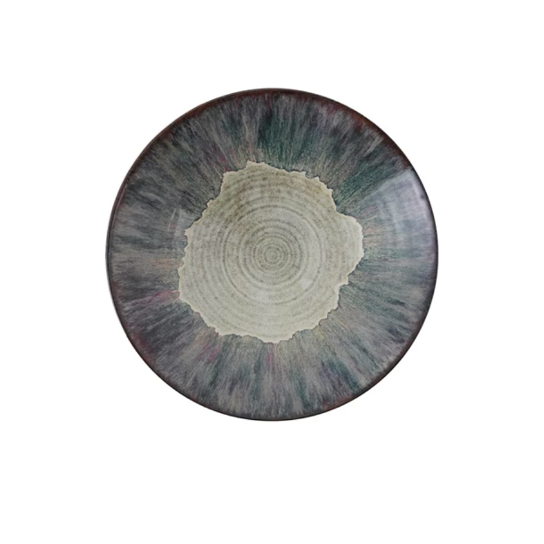 Purple Haze Footed Serving Bowl