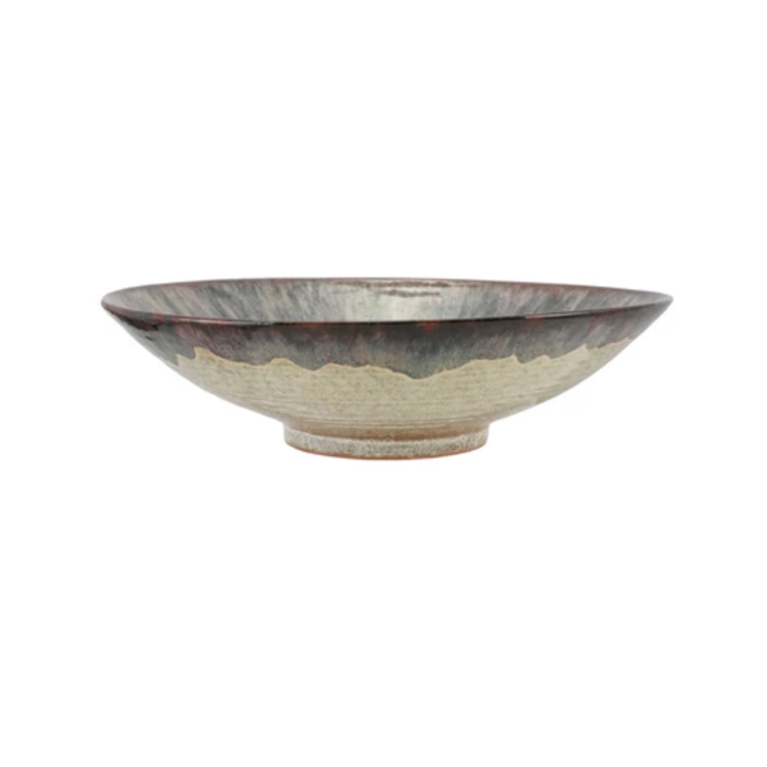 Purple Haze Footed Serving Bowl