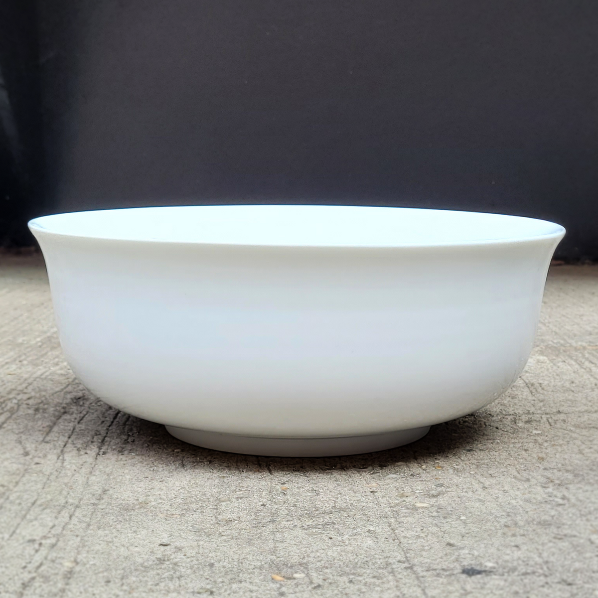 White Porcelain Serving Bowl