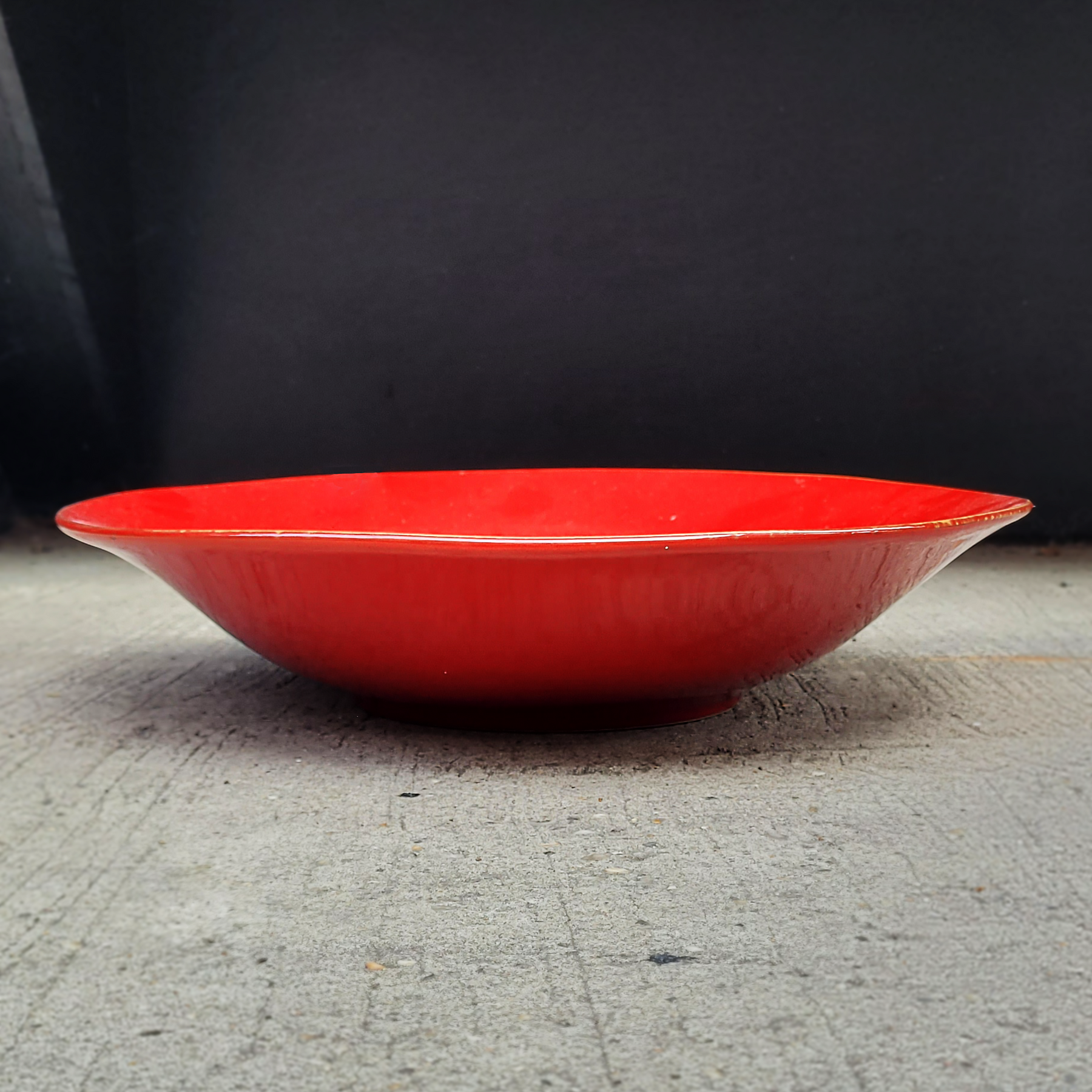 Red Serving Bowl, Large