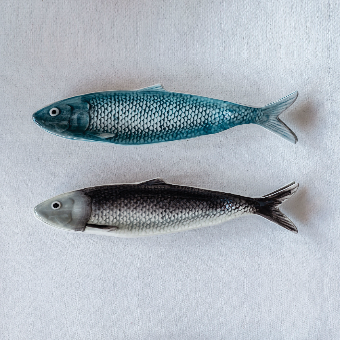 Hand Painted Sardine Plate