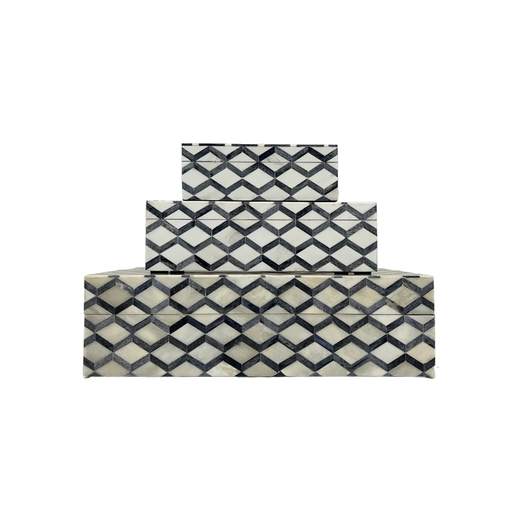 Harlequin Bone Box