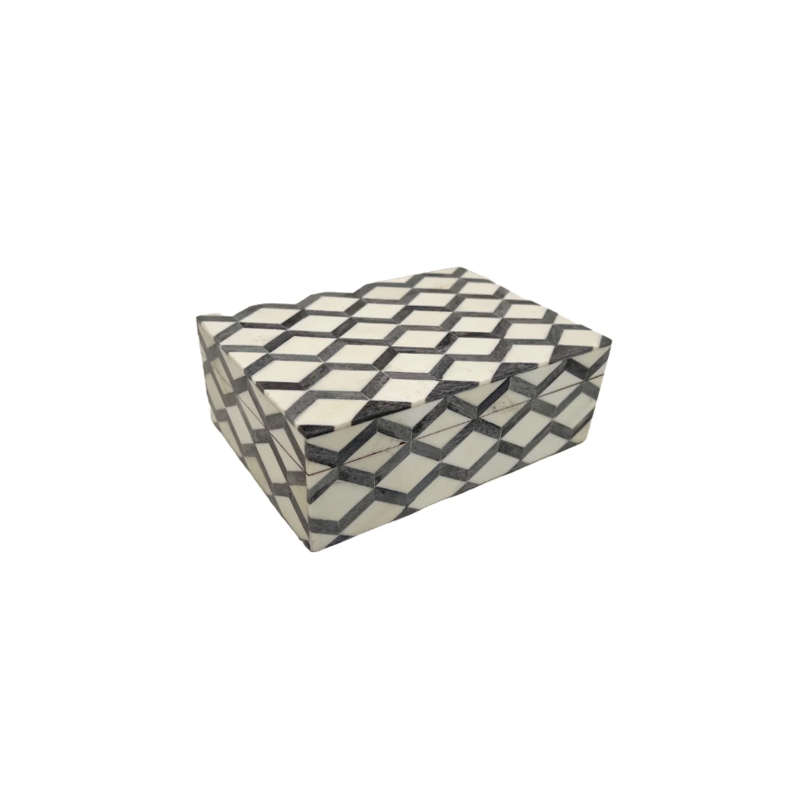 Harlequin Bone Box