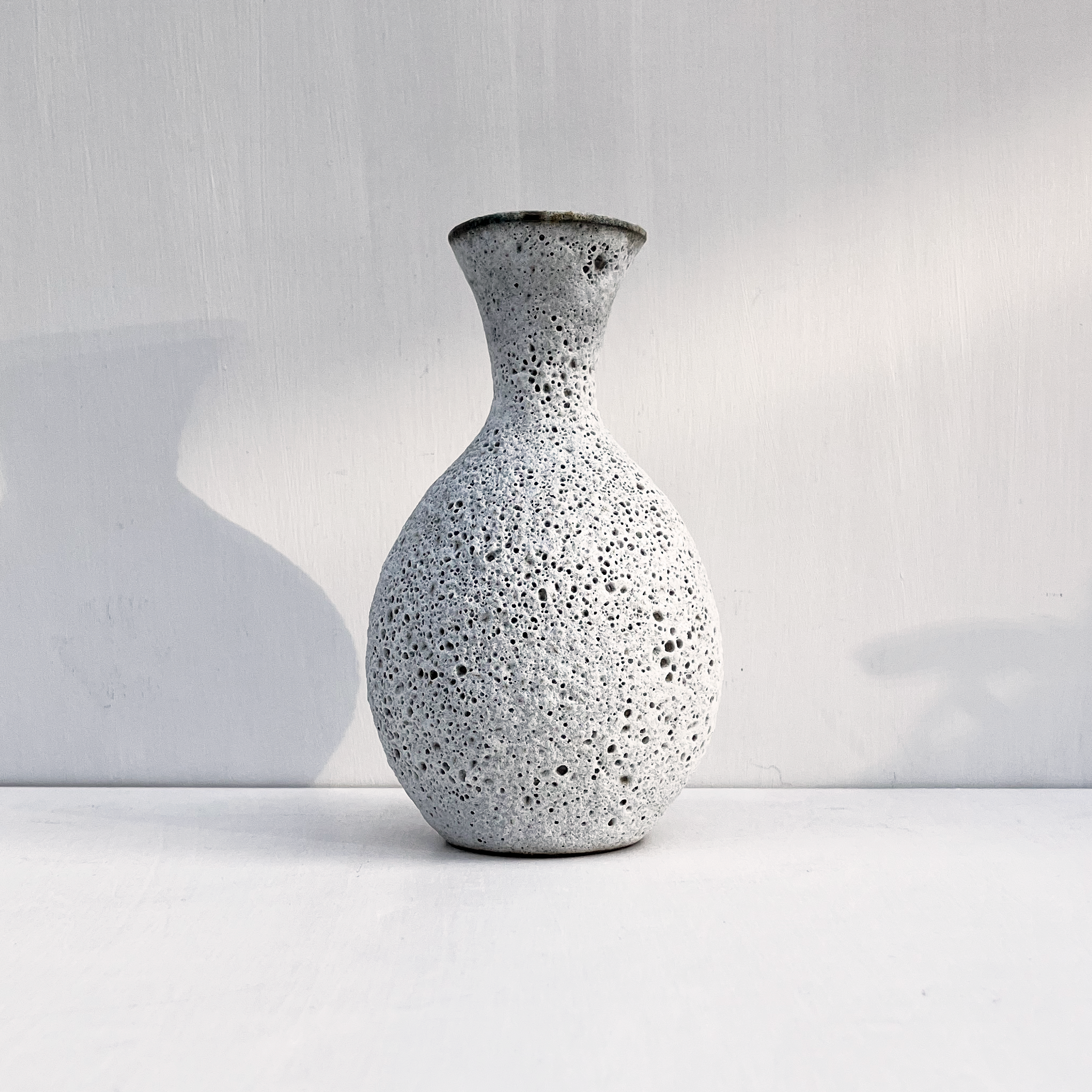 Coral Vase, Tall, White