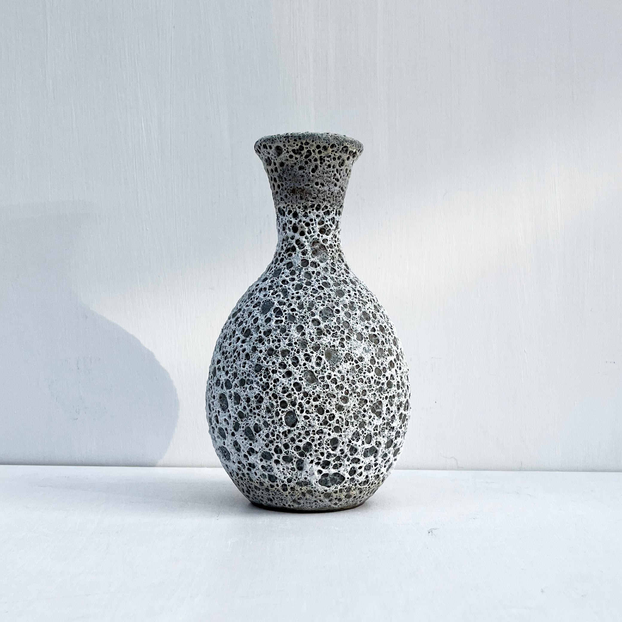 Coral Vase, Tall, Grey