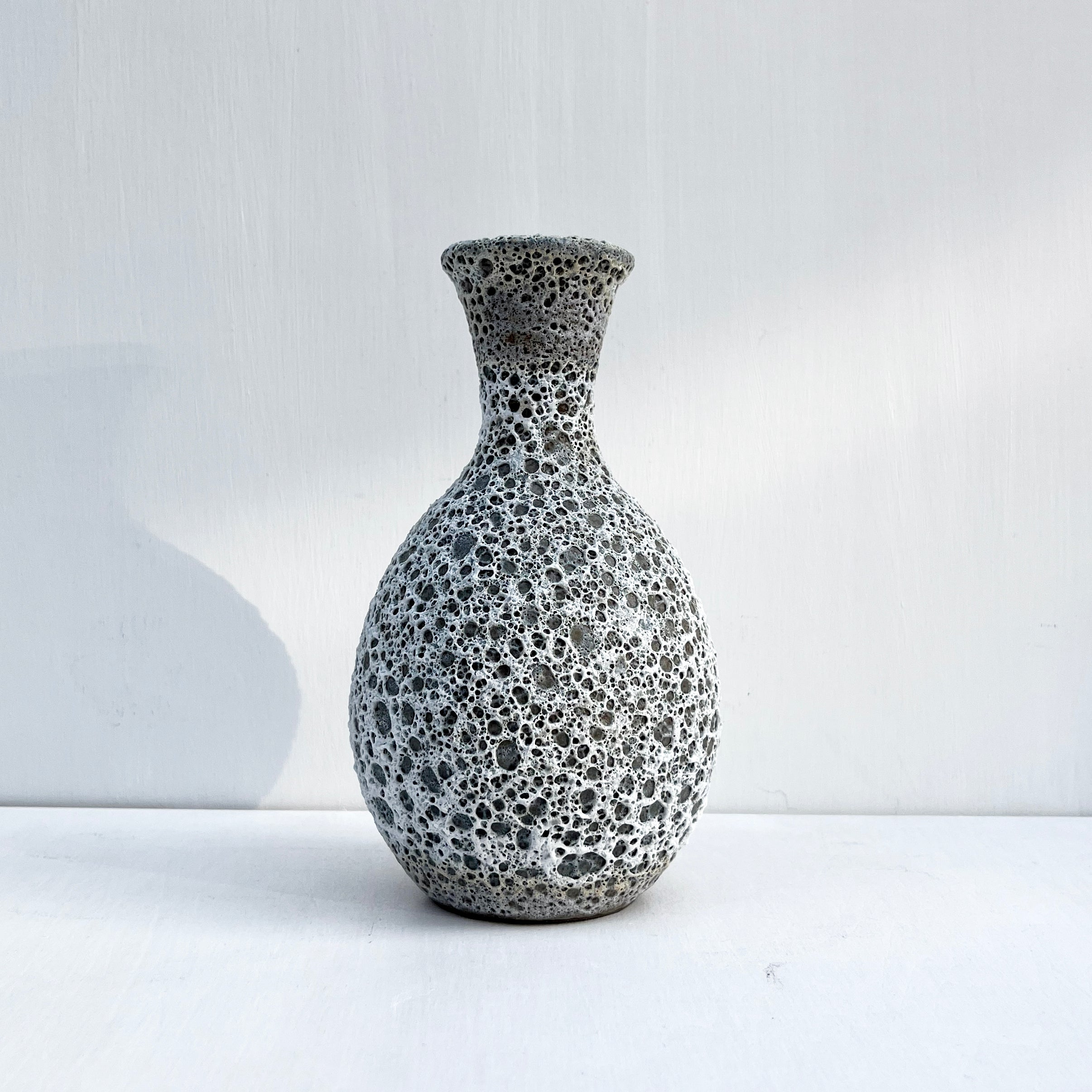 Coral Vase, Tall, Grey